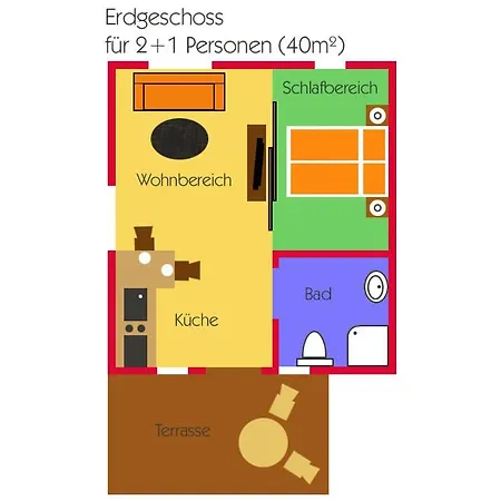 Dünenhaus Unserusedomde Ca40qm Direkt Am 2i2 Ückeritz