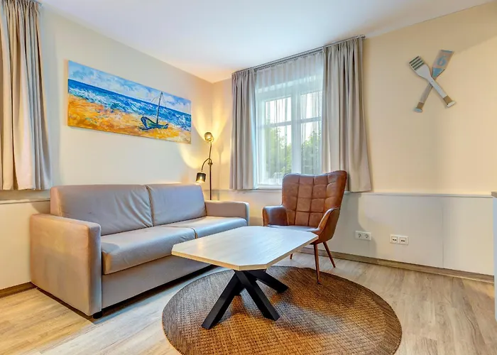 公寓 Duenenhaus Unserusedomde Ca40qm Direkt Am 2i2 于克里茨