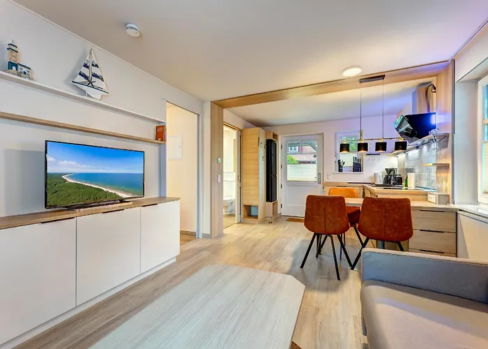 公寓 Duenenhaus Unserusedomde Ca40qm Direkt Am 2i2 于克里茨